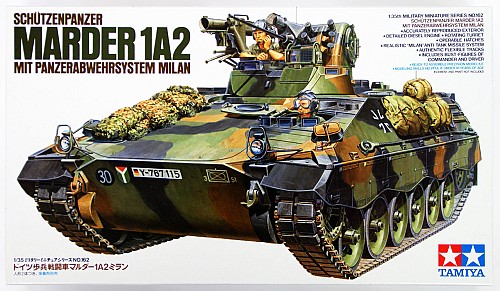 Bundeswehr SPz Marder 1A2 mit Panzerabwehrsystem Milan