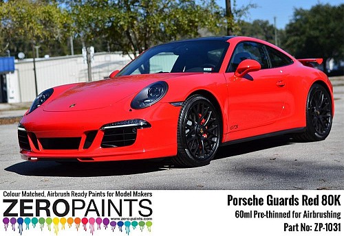 Porsche Guards Red 80K 60ml (pre-thinned)