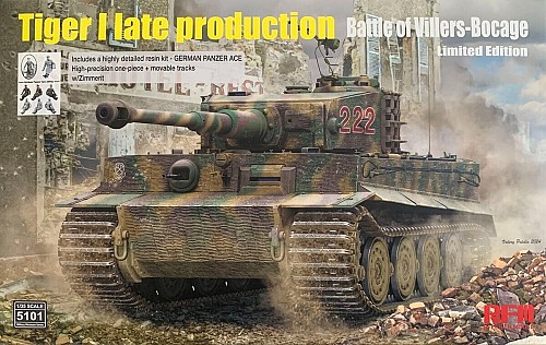 Tiger I Late Production - Battle of Villers-Bocage 1944 (Limited Edition)