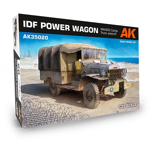 IDF POWER WAGON WM300 CARGO TRUCK W/WINCH