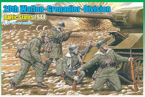 20th Waffen Grenadier Division Baltic States 1944