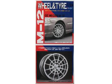 17inch Mugen M-12 Wheel and Tyre Set