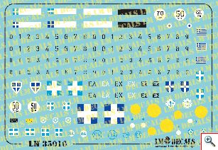 General Use Greek Service Army Decals