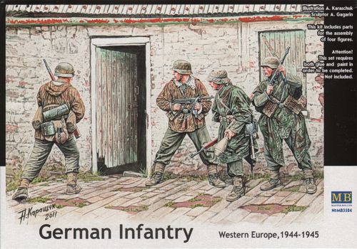 German Infantry, Western Europe 1944-1945.