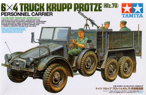 Krupp Protze with 3 figures