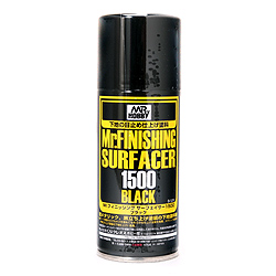 Mr.Finishing Surfacer 1500 Black Spray (170 ml)