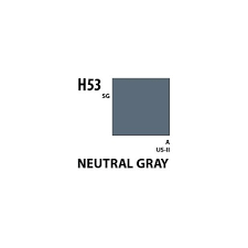 Mr. Hobby Color H53 NEUTRAL GRAY SEMI GLOSS