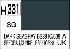 Mr. Hobby Color H331 DARK SEAGRAY SEMI-GLOSS
