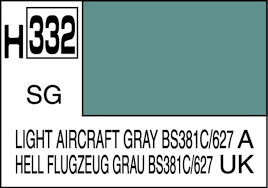 Mr. Hobby Color H332 LIGHT AIRCRAFY GRAY SEMI-GLOSS