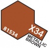 10ml X-34 Metallic Brown