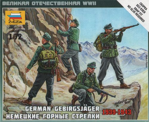 German (WWII) Gebirgsjager 1938 to 1943