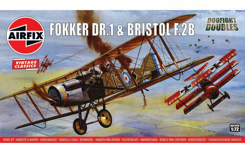 Fokker Dr.1 And Bristol F.2B - Dogfight Doubles