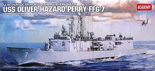 U.S Navy Guided Missile Frigate USS Oliver Hazard Perry FFG-7