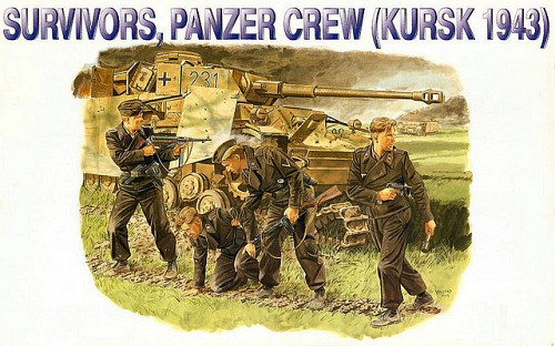 SURVIVORS PANZER CREW KURSK 1943