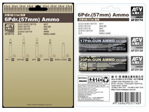 6 Pdr (57mm) Ammo