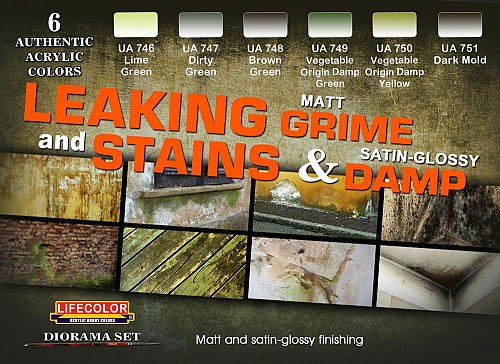 Leaking and Stains Matt Grime & Satin-Glossy Damp