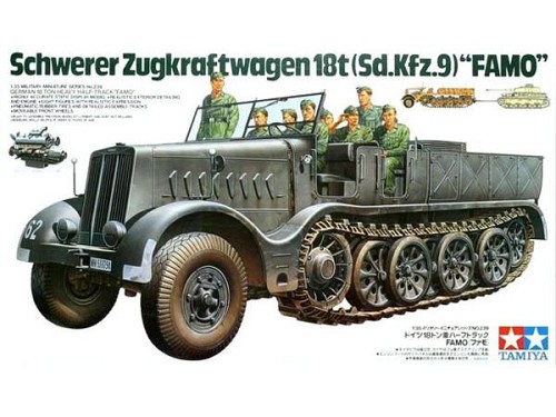 Schwerer Zugkraftwagen 18t (Sd.Kfz.9) Famo