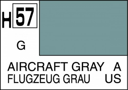 Mr. Hobby Color H57 AIRCRAFT GRAY GLOSS