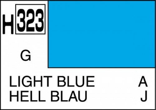 Mr. Hobby Color H323 LIGHT BLUE GLOSS