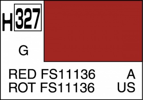 Mr. Hobby Color H327 RED FS11136 GLOSS