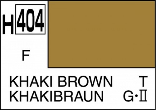 Mr. Hobby Color H404 KHAKI BROWN FLAT