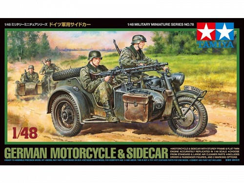 German Motorcycle/Sidecar