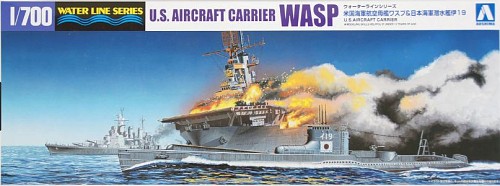 US AIRCRAFT CARRIER WASP & JAPANESE SUBMARINE I-19