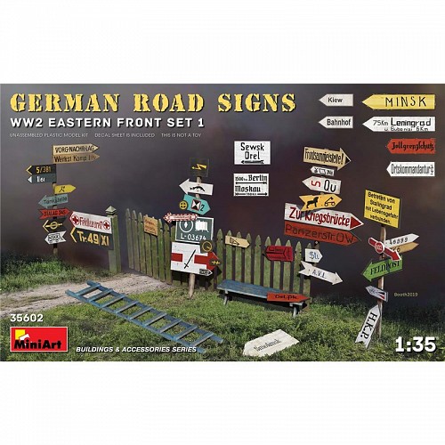German Road Signs WW2 (Eastern Front Set 1)