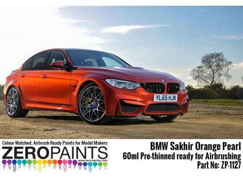 Basecoat Paint BMW Sakhir Orange 60ml pre(-thinned)