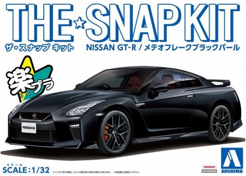 The Snap Kit Nissan GT-R Meteor Flake Black Pearl