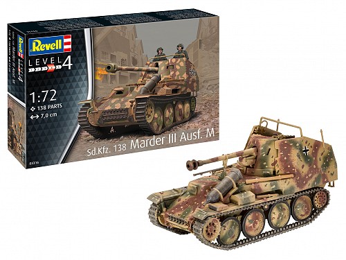 Sd.Kfz.138 Ausf.M Marder III NEW TOOL IN 2021!