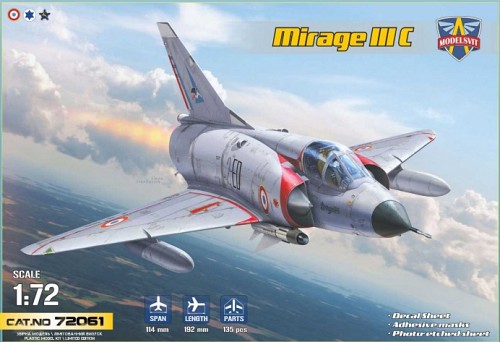 Mirage IIIC all-weather interceptor ( 6 camos)