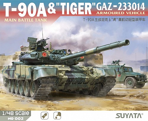 T-90A MAIN BATTLE TANK & “TIGER” GAZ-233014 ARMOURED VEHICLE