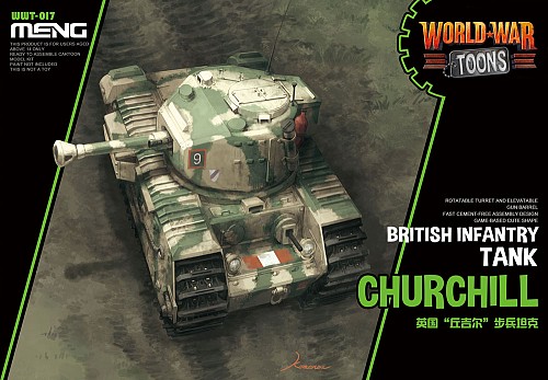 World War Toons Churchill British Infantry Tank