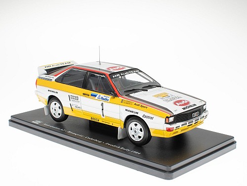 Audi Quattro A2 - Blomqvist - Cedeberg - Swedish Rally 1984