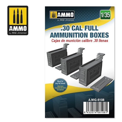 .30 cal Full Ammunition Boxes