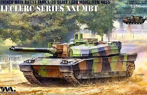 French Main Battle Tank Leclerc Series XXI MBT