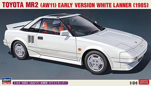 Toyota MR2 (AW11) Early Version White Lanner (1985)