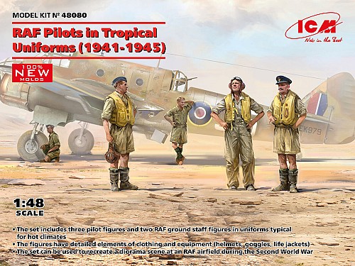RAF Pilots in Tropical Uniforms (1941-1945)
